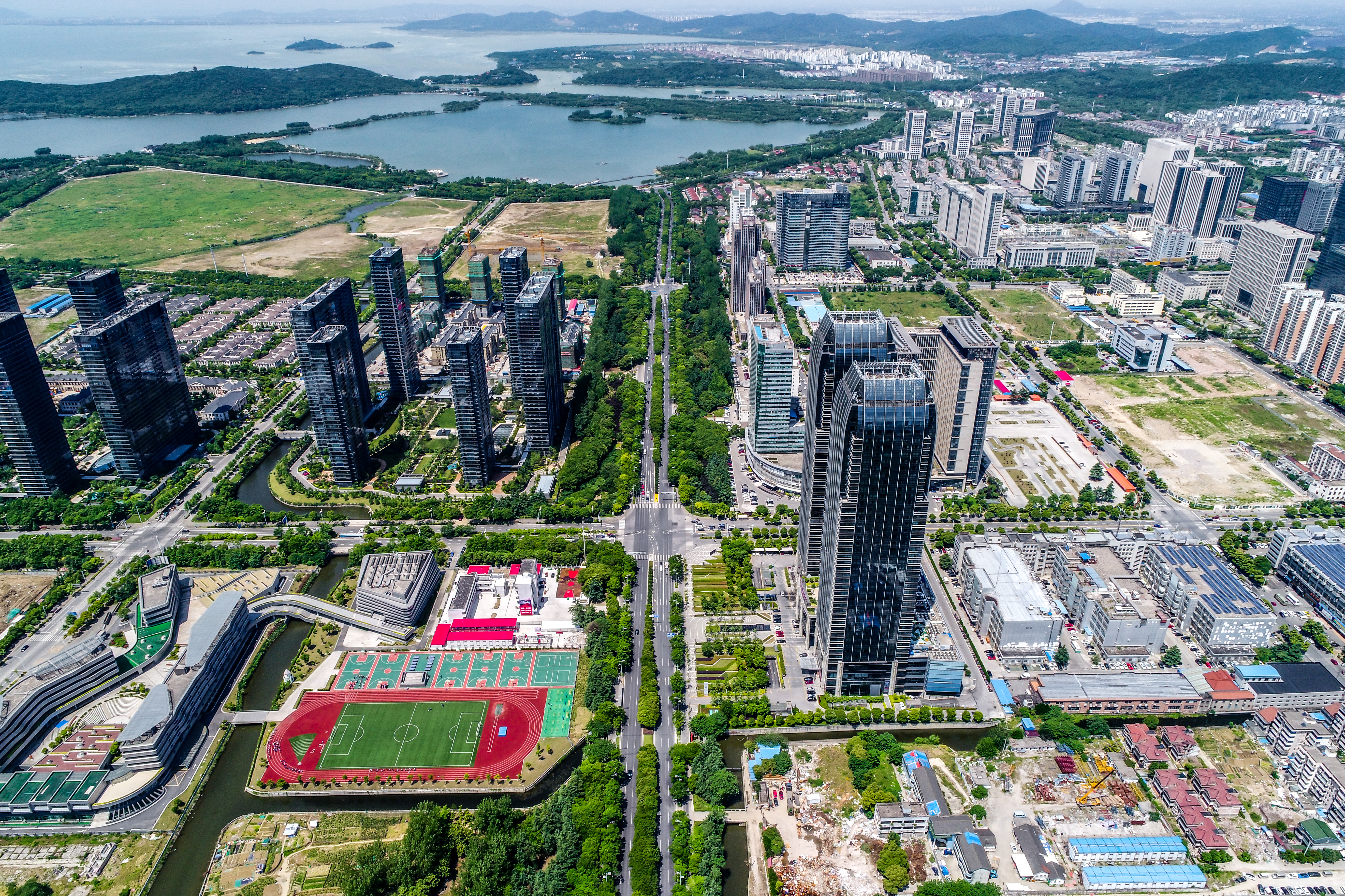 Bird's Eye View Shanghai
